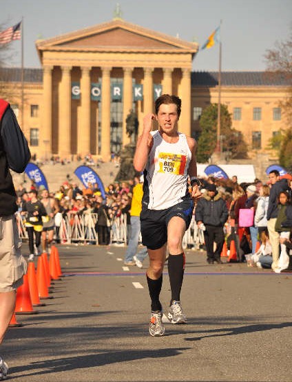 Completed the Philadelphia Marathon in 3:07:32 & Qualified for Boston!